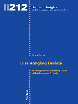 cover image of Disentangling Dyslexia
